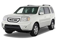 Коврики в салон (2 ряда) Honda Pilot I 2003-2008