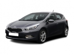 Коврик в багажник Kia Ceed II 2012-2018 (хэтчбек)