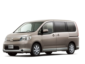 Коврик в багажник Nissan Serena III (C25) 2005-2010 правый руль*