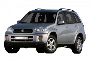 Коврики в салон (2 ряда) Toyota RAV 4 II (XA20, 5 дверей) 2000-2006 (правый руль)