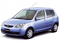 Mazda Demio (DY, правый руль) 2002 - 2007