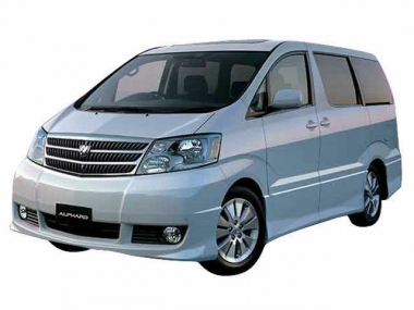 Toyota Alphard 2002-2008 I  (правый руль) с инвалидным креслом